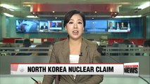 N. Korean embassy in Russia claims regime's successful nuclear development