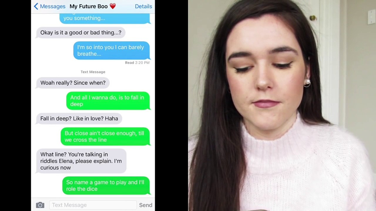 Song Lyric Text Prank On My CRUSH Ariana Grandes Into You Lyrics! (Gone Wrong!?)