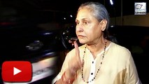 Jaya Bachchan AVOIDS To Speak About Big B's 'Pink'