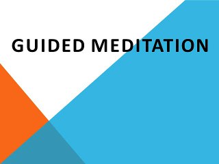 Timeless Awareness -- A Self-Guided Meditation