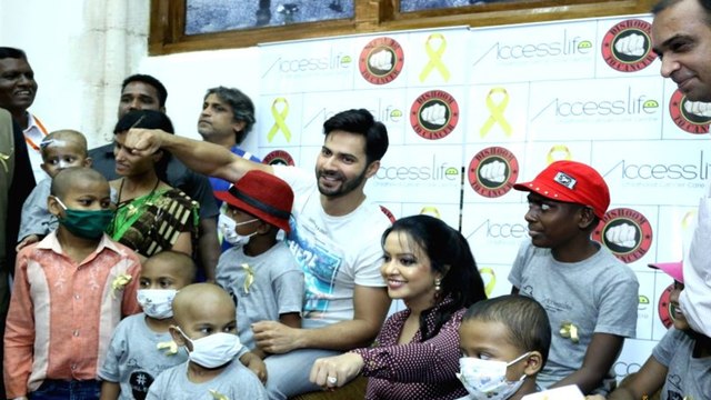 Varun Dhawan Supports Cancer Kids | International Childhood Cancer Awareness Month