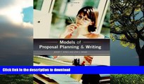 GET PDF  Models of Proposal Planning   Writing  PDF ONLINE