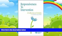 Big Deals  Responsiveness to Intervention (A TEC Articles Collection)  Best Seller Books Most Wanted