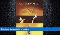 READ BOOK  Vendedor mÃ¡s grande del mundo I (ediciÃ³n tradicional) / The Greatest Salesman in the