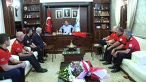 Başkan Sözlü, Adana İtfaiyesi Hepimizin Gururu