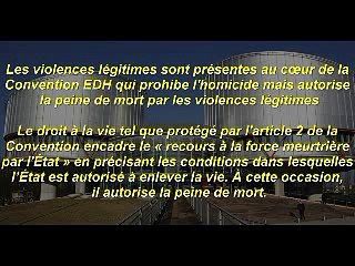 Les violences légitimes sont présentes au cœur de la