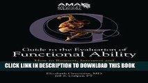 New Book Guide to the Evaluation of Functional Ability: How to Request, Interpret, and Apply