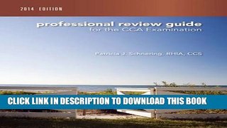 Collection Book Professional Review Guide for the CCA Examination, 2014 Edition