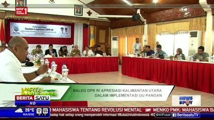 DPR Apresiasi Kalimantan Utara Implementasikan Amanat UU Pangan