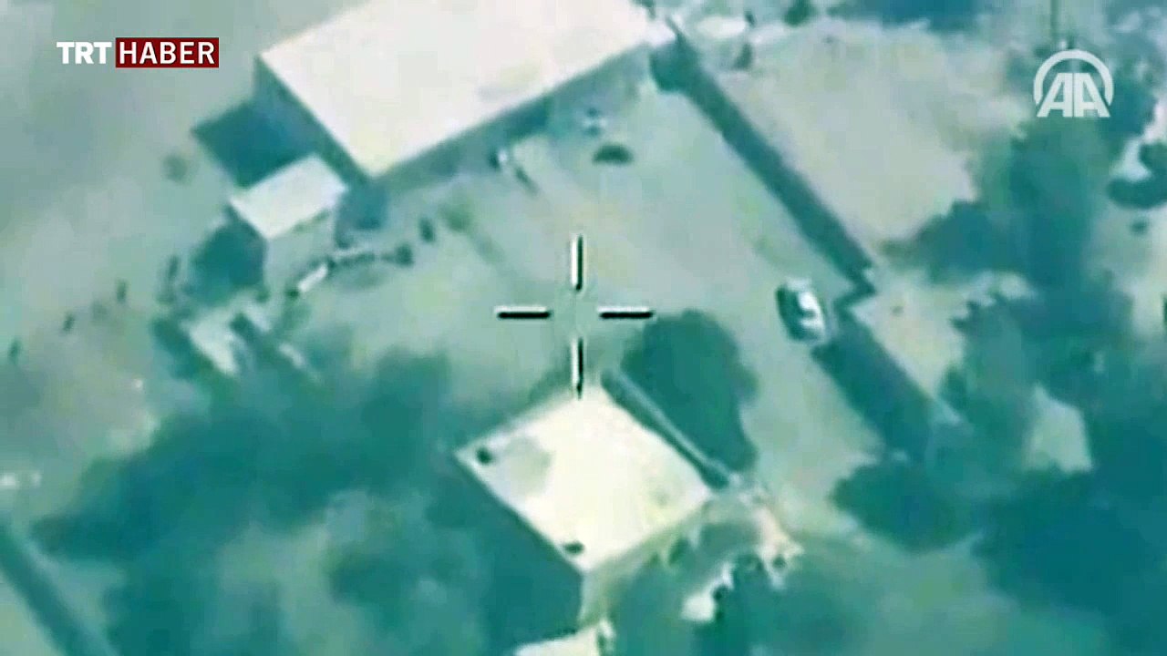 DEAŞ unsurları bulunan dört hedefe beş milli bomba atıldı