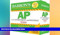 Big Deals  Barron s AP U.S. Government and Politics Flash Cards, 2nd Edition  Best Seller Books