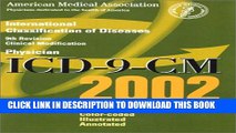 New Book ICD-9-CM 2002: International Classification of Diseases, 9th Revision, Volumes 1 and 2