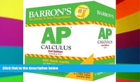Big Deals  Barron s AP Calculus Flash Cards, 2nd Edition  Best Seller Books Most Wanted