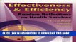 Collection Book Effectiveness   Efficiency: Random Reflections on Health Services