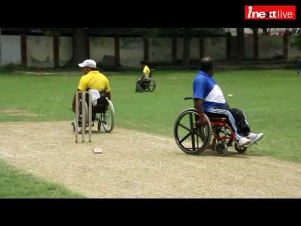 Disabled players show great spirit at national Wheel Chair Cricket Tournament in Allahabad