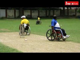Disabled players show great spirit at national Wheel Chair Cricket Tournament in Allahabad