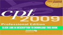 Collection Book CPT 2009 Professional Edition (Current Procedural Terminology, Professional Ed.