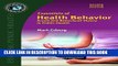 Collection Book Essentials Of Health Behavior (Essential Public Health)