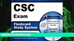 Big Deals  CSC Exam Flashcard Study System: CSC Test Practice Questions   Review for the Cardiac