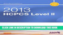 New Book 2013 HCPCS Level II Standard Edition, 1e (Hcpcs Level II (Saunders))