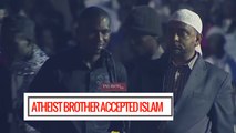 How atheist brother accepted Islam asking questions on Christianity ~Dr Zakir Naik