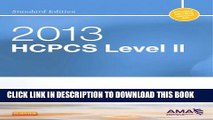 Collection Book 2013 HCPCS Level II Standard Edition, 1e (Hcpcs Level II (Saunders))
