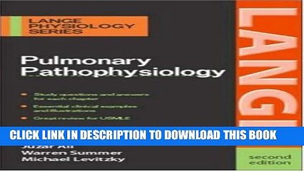 Collection Book Pulmonary Pathophysiology (LANGE Physiology Series)