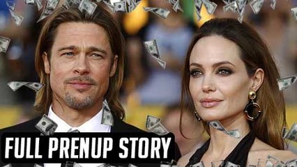 Brad Pitt and Angelina Jolie's $400M PRENUP Full Details DIVORCE
