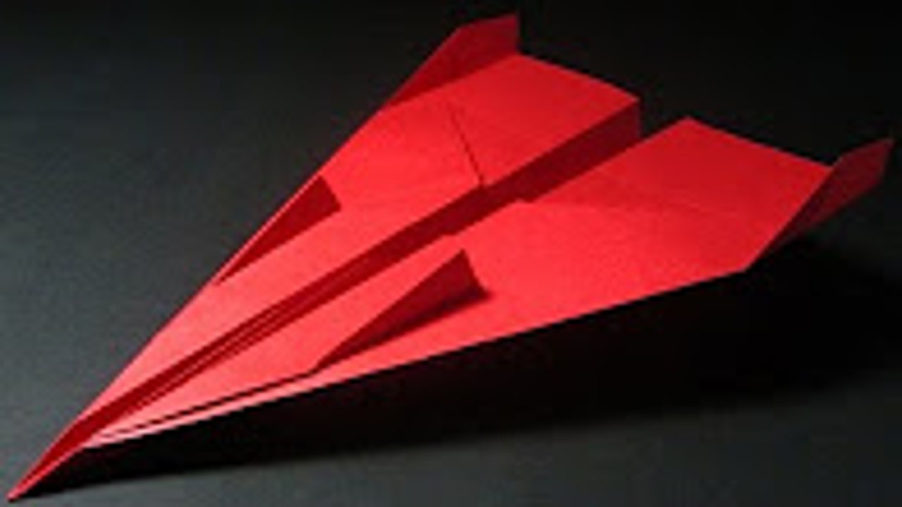 How to make a Paper Airplane that FLIES FAR and Straight