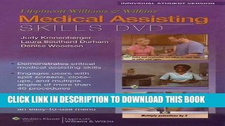 New Book Lippincott Williams   Wilkins Medical Assisting Skills DVD: Student Version