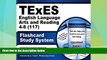 Big Deals  TExES English Language Arts and Reading 4-8 (117) Flashcard Study System: TExES Test