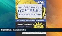 Big Deals  PMP Flashcard Quicklet: Flashcards in a Book for Passing the PMP and CAPM Exams  Free