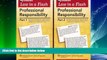 Big Deals  Professional Responsibility Liaf 2007 (Law in a Flash Cards)  Best Seller Books Most