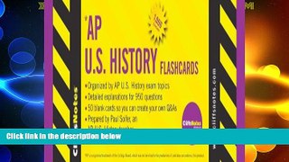 Big Deals  CliffsNotes AP U.S. History Flashcards  Best Seller Books Best Seller