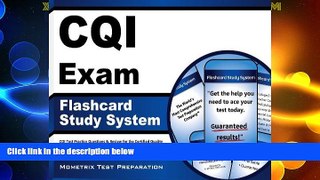 Big Deals  CQI Exam Flashcard Study System: CQI Test Practice Questions   Review for the Certified