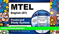 Big Deals  MTEL English (07) Flashcard Study System: MTEL Test Practice Questions   Exam Review
