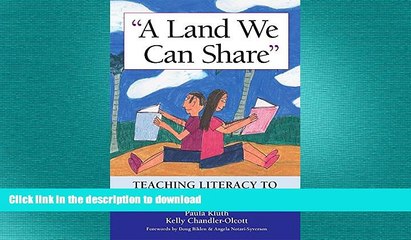 READ BOOK  Land We Can Share: Teaching Literacy to Students with Autism  PDF ONLINE