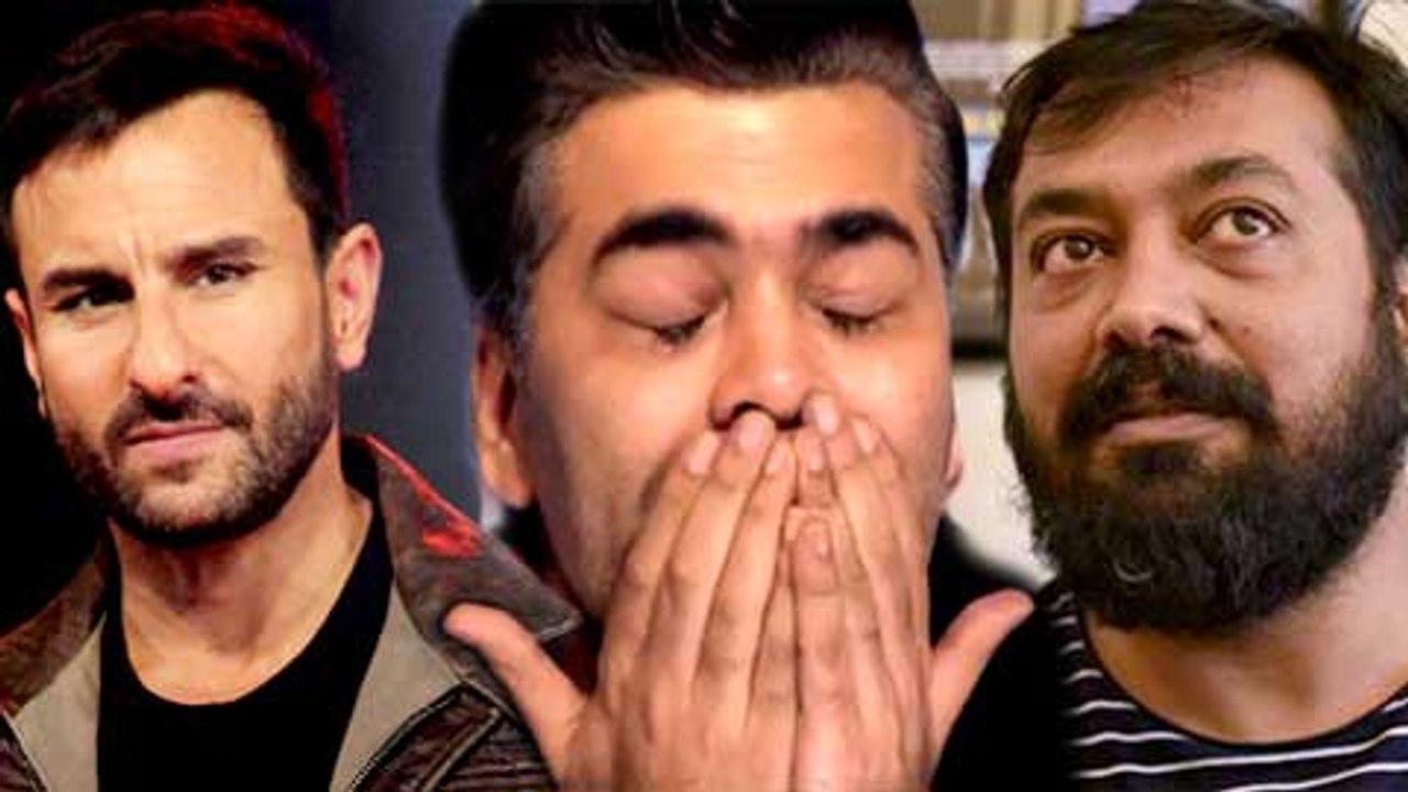 Saif Ali Khan, Anurag Kashyap SUPPORT Karan Johar In Pakistan Actors Controversy