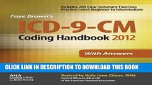New Book ICD-9-CM Coding Handbook, With Answers, 2012 Revised Edition (ICD-9-CM CODING HANDBOOK