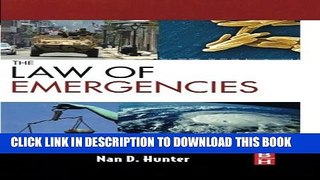 Collection Book The Law of Emergencies: Public Health and Disaster Management