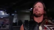 WWE Smackdown 27 September 2016_ Dean Ambrose vs AJ Styles World Champion, John Cena Joined The Fray