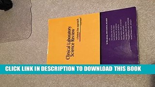 Collection Book Clinical Laboratory Science Review: A Bottom Line Approach