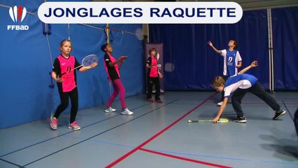 Jonglage raquette