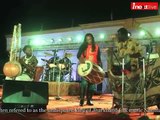 Ranchi: Jharkhand folk king Nandlal Nayak performs with foreign bands
