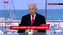 Exclusive : Shimon Peres on leadership on I24News