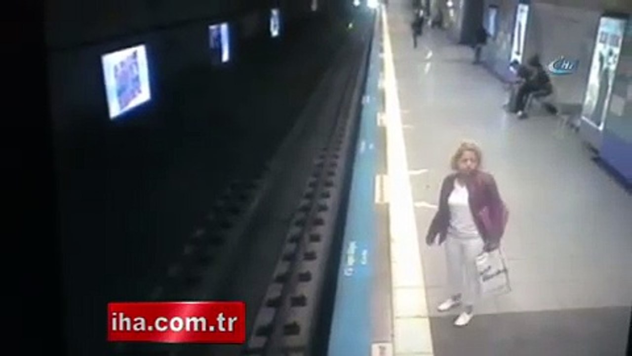 İstanbul metro intihar anı görüntüleri izle - 28 Eylül 2016