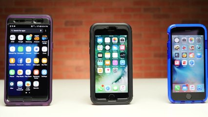 iPhone 7 vs. Galaxy S7 Edge Drop Test!