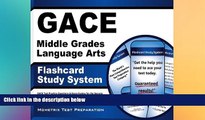 Big Deals  GACE Middle Grades Language Arts Flashcard Study System: GACE Test Practice Questions