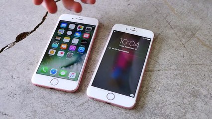 iPhone 7 vs 6S Drop Test!