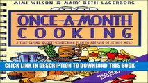 [PDF] Once-A-Month Cooking: A Time-Saving, Budget-Stretching Plan to Prepare Delicious Meals Full
